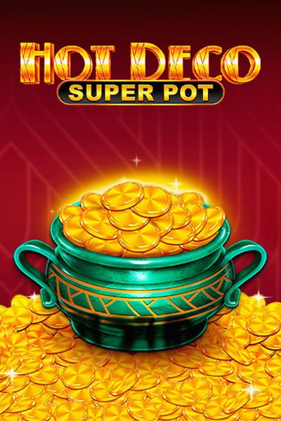 Obálka automatu Hot Deco Super Pot v lobby Casinova